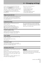 Preview for 21 page of Tascam GA-100CD Owner'S Manual