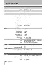 Preview for 22 page of Tascam GA-100CD Owner'S Manual