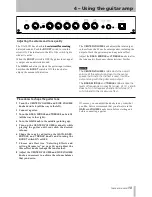 Preview for 13 page of Tascam GA-30CD Owner'S Manual