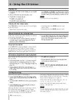 Preview for 16 page of Tascam GA-30CD Owner'S Manual