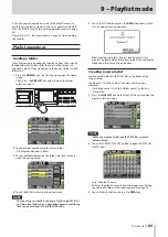 Preview for 65 page of Tascam HS-20 Owner'S Manual