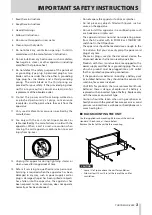 Preview for 3 page of Tascam HS-4000 Owner'S Manual