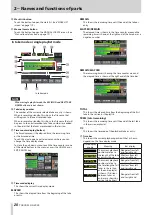 Preview for 20 page of Tascam HS-4000 Owner'S Manual