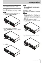 Preview for 25 page of Tascam HS-4000 Owner'S Manual