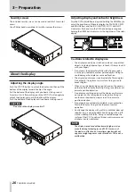 Preview for 26 page of Tascam HS-4000 Owner'S Manual