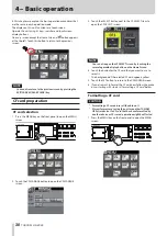 Preview for 30 page of Tascam HS-4000 Owner'S Manual