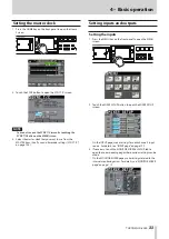 Preview for 33 page of Tascam HS-4000 Owner'S Manual