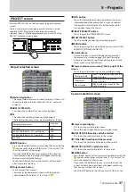 Preview for 37 page of Tascam HS-4000 Owner'S Manual