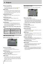 Preview for 38 page of Tascam HS-4000 Owner'S Manual