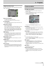 Preview for 39 page of Tascam HS-4000 Owner'S Manual