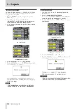 Preview for 42 page of Tascam HS-4000 Owner'S Manual