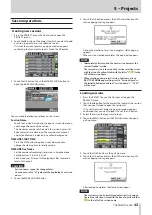 Preview for 43 page of Tascam HS-4000 Owner'S Manual