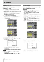 Preview for 44 page of Tascam HS-4000 Owner'S Manual