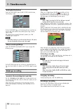 Preview for 52 page of Tascam HS-4000 Owner'S Manual