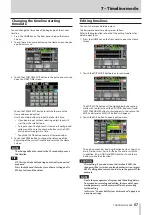 Preview for 57 page of Tascam HS-4000 Owner'S Manual