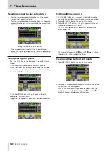 Preview for 58 page of Tascam HS-4000 Owner'S Manual