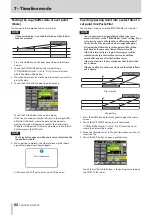 Preview for 62 page of Tascam HS-4000 Owner'S Manual