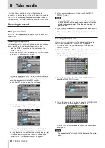 Preview for 68 page of Tascam HS-4000 Owner'S Manual