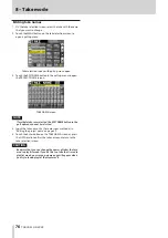 Preview for 76 page of Tascam HS-4000 Owner'S Manual