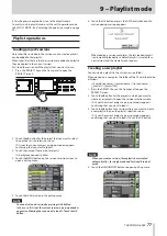 Preview for 77 page of Tascam HS-4000 Owner'S Manual