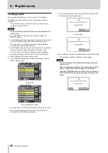 Preview for 80 page of Tascam HS-4000 Owner'S Manual