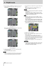 Preview for 86 page of Tascam HS-4000 Owner'S Manual