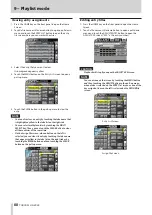 Preview for 88 page of Tascam HS-4000 Owner'S Manual