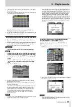 Preview for 89 page of Tascam HS-4000 Owner'S Manual