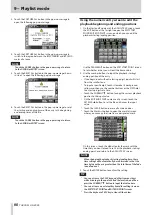 Preview for 90 page of Tascam HS-4000 Owner'S Manual