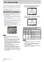 Preview for 98 page of Tascam HS-4000 Owner'S Manual