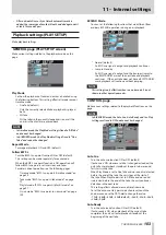 Preview for 103 page of Tascam HS-4000 Owner'S Manual