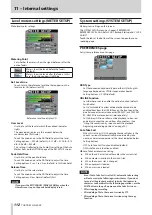 Preview for 112 page of Tascam HS-4000 Owner'S Manual