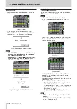 Preview for 120 page of Tascam HS-4000 Owner'S Manual