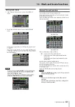 Preview for 121 page of Tascam HS-4000 Owner'S Manual