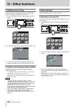 Preview for 122 page of Tascam HS-4000 Owner'S Manual