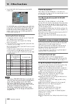 Preview for 124 page of Tascam HS-4000 Owner'S Manual