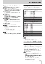 Preview for 125 page of Tascam HS-4000 Owner'S Manual