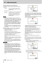 Preview for 126 page of Tascam HS-4000 Owner'S Manual