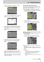 Preview for 129 page of Tascam HS-4000 Owner'S Manual