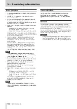 Preview for 132 page of Tascam HS-4000 Owner'S Manual