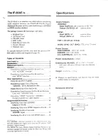 Preview for 3 page of Tascam IF-88AE Owner'S Manual