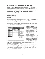 Preview for 26 page of Tascam IF-DM Owner'S Manual