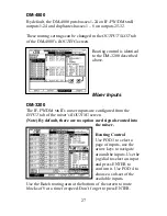 Preview for 27 page of Tascam IF-DM Owner'S Manual