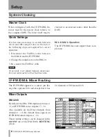 Preview for 8 page of Tascam IF-FW/DM Owner'S Manual