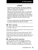 Preview for 11 page of Tascam IF-TAD Owner'S Manual