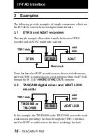 Preview for 16 page of Tascam IF-TAD Owner'S Manual