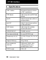 Preview for 18 page of Tascam IF-TAD Owner'S Manual