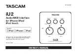 Tascam iU2 Owner'S Manual предпросмотр