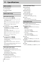 Preview for 22 page of Tascam iXR Reference Manual