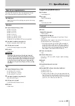 Preview for 23 page of Tascam iXR Reference Manual